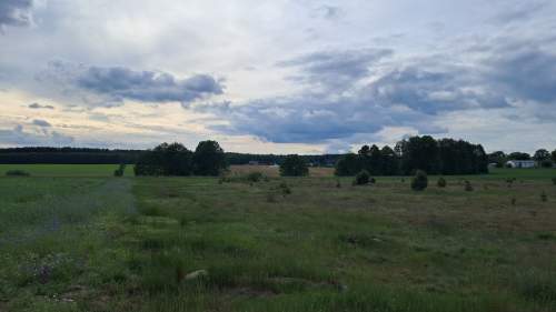Działka dudowlana w Dolniku gmina Krajenka. 1074 m2. WZ.