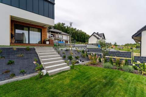 Nowoczesny dom wolnostojący Zalesie, Iwanowice