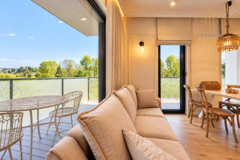 Nowoczesny apartament Olimpijska 57 m miejsce w garażu balkon