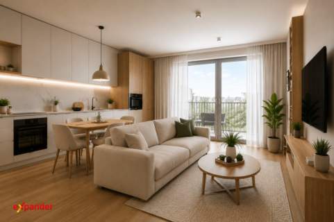 3 pokoje Balkon 8,8 m Bez PCC Rynek pierwotny