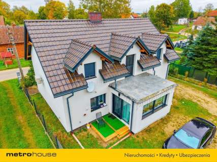 Piękny dom z pełnym wyposażeniem - działka 7200 m2
