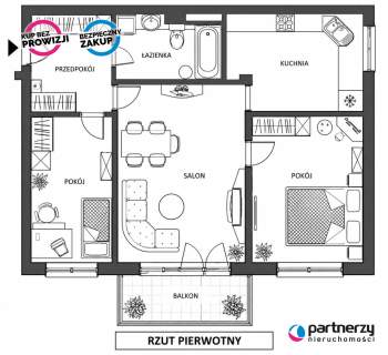 63,9 m2 Morena Ogromny potencjał przestrzeni