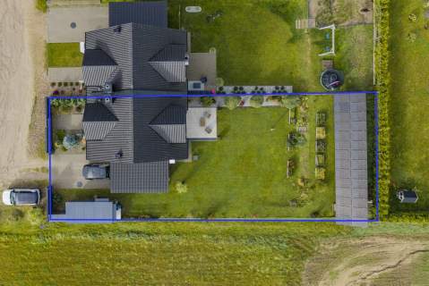 Wysoki standard Bliźniak z działką 550m2 