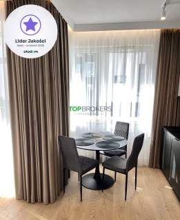 Salon z aneksem i 2 pokoje, balkon, garaż