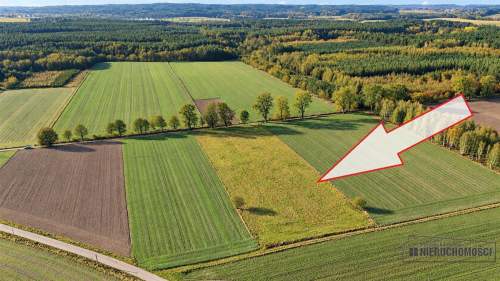 Działka budowlana na wsi ok. 60 km od morza i Miel