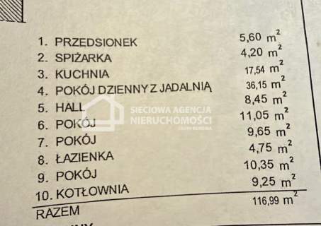 Nowy dom parterowy z widokiem na jezioro.