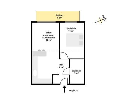 Nowe 2-pokojowe mieszkanie garaż balkon