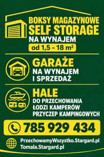 Boksy magazynowe Garaże Hale