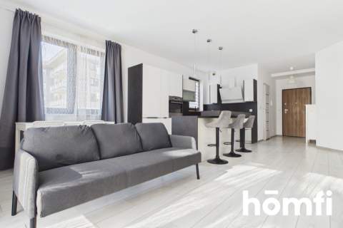 Duża strefa dzienna Balkon dostępny z 3 pokoi