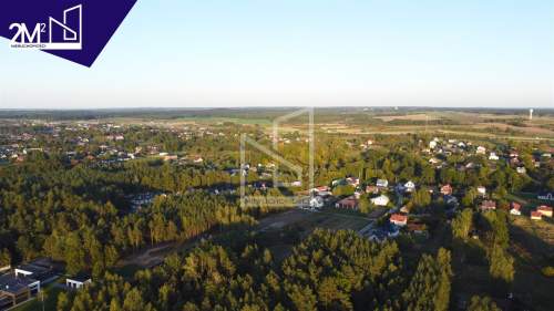 Stobierna 24,46 ar Dookoła las