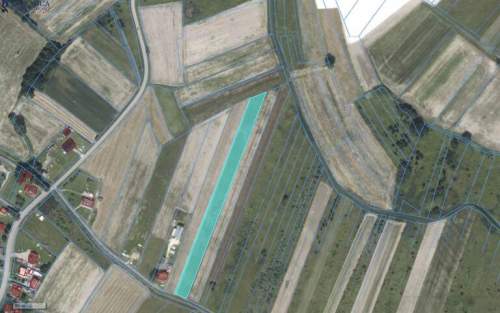 Działka rolno-budowlana 60 ar 6 ar budowlane z prądem - Ryczów,