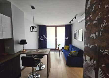 Nowoczesny apartament z balkonem i garażem Wola
