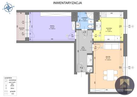Mieszkanie na sprzedaż, 55 m2, Warszawa
