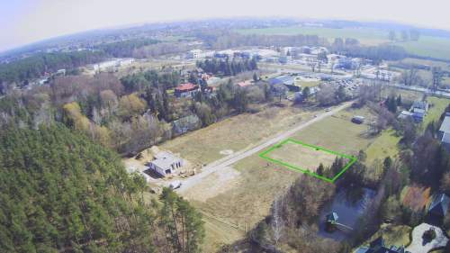 Działka budowlana w otulinie lasu