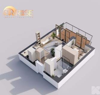 Sunrise Park Mieszkanie nr 2.8 2 pokoje 32,52 m2 balkon