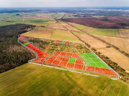 Działki na granicy Baczyna/Marwice miejscowy plan