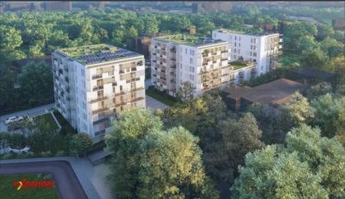 3 pokoje 60 m strefa dzienna 27 m duży balkon odbiór XI 202