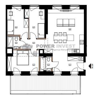 Imponujący apartament z historią I taras 19 m I Chorzów Rynek
