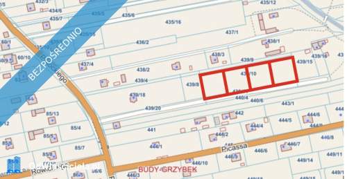 Cicha dzialka budowlana pod Warszawa PKP Jaktorow 