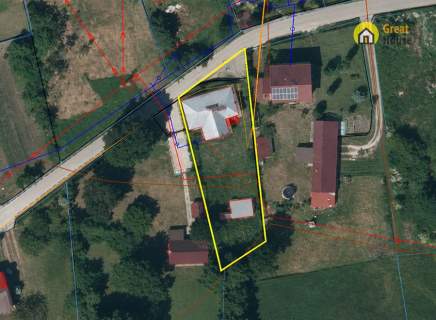 Budynek 120 m , działka 1000 m Śladków Mały