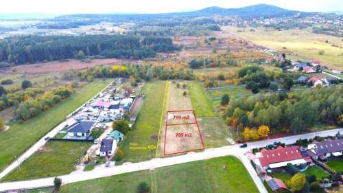 Działka budowlana, 799 m2