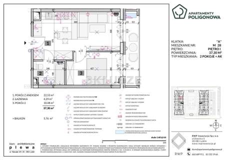 2 pokoje ogródek Apartamenty Poligonowa
