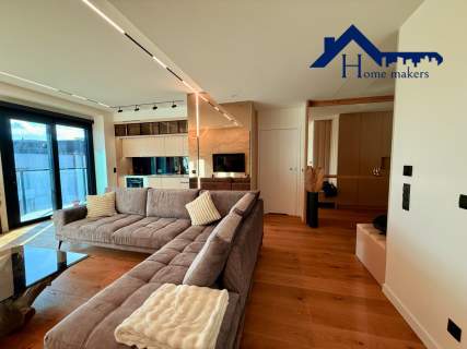 Apartament pełen światła 81 m , 3 pokoje Towarowa Towers, Met