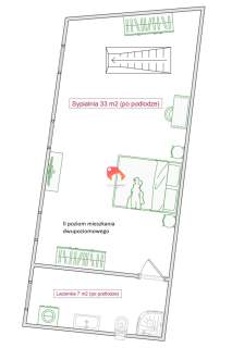 Dwupoziomowe mieszkanie, zrewitalizowana kamienica