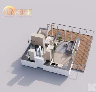 Sunrise Park Mieszkanie nr 3.1 2 pokoje 32,56 m2 balkon