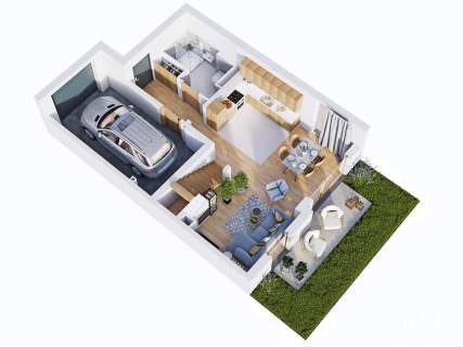 Piękny Dom z ogrodem Gdynia Wiczlino 128 m2