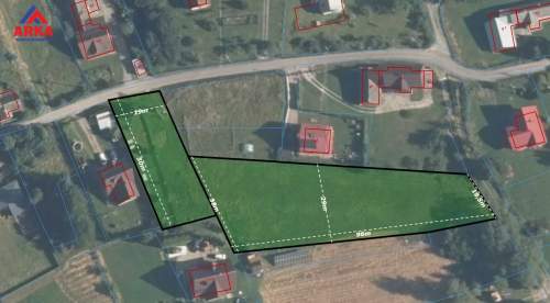 Duża działka budowlana w Rokicinach Podhalańskich