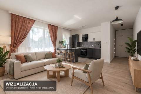 2 pokoje 46 m duży balkon miejsce postojowe