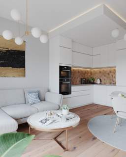 Nowe mieszkanie nad jeziorem w Sztumie - 73,3 m2