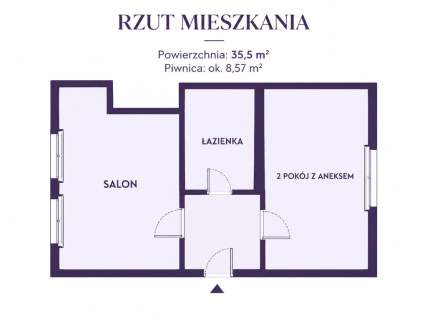 INWESTYCJA ŚRÓDMIEŚCIE 2 POKOJE PR. PARKING 9M2 PIWNICA