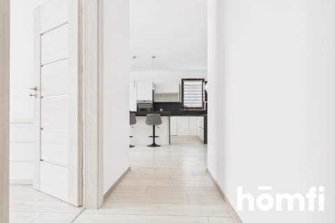 Duża strefa dzienna Balkon dostępny z 3 pokoi