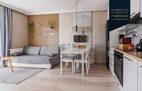 3 pokoje, balkon i 100 m wspólnego tarasu
