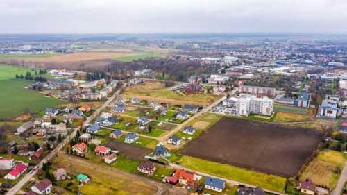 Działka z wydanymi WZ dla dewelopera Sokołów Podl.