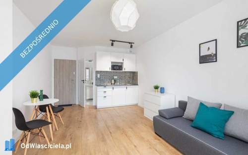 Piękna Kawalerka w Apartamentowcu obok Dw. Fabryczny