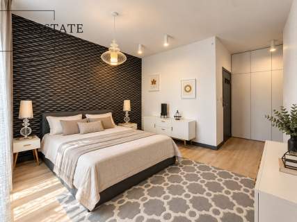 Elegancki apartament z loggią i 2 miejscami postojowymi w Wilanowie