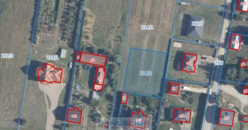 Działka budowlana pow. 1002 m2 - MPZP