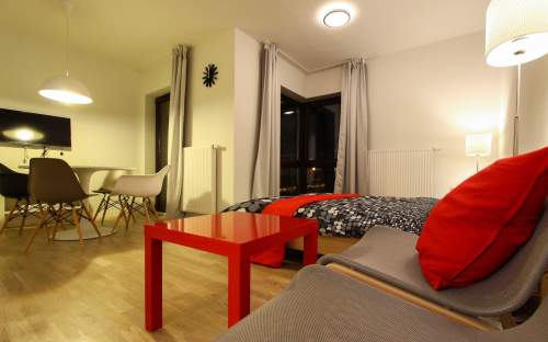 Kijowska, przytulne studio z balkonem
