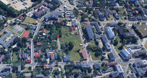 Działka w ścisłym centrum Media Bez prowizji Warunki z