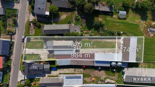 Dom, magazyny, biuro, działka 2533 m 