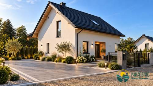 NOWOCZESNY DOM W ALWERNI 120 m DZIAŁKA 8,5 AR 