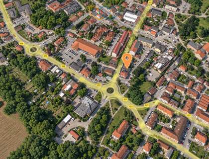 Centrum Morąga budynek handlowo-usługowy 328,67 m