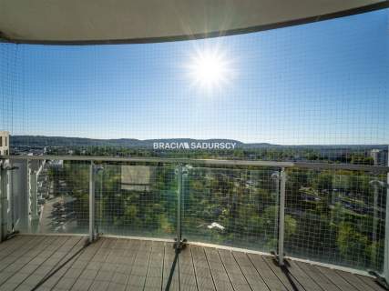 Bronowice Salwator Tower 13 piętro widok balkon