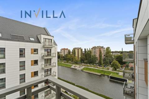 Apartament komfort, światło i widok na rzekę