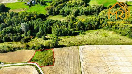 Działka WZ 12,55 ar Brzeziny, gm. Wielopole Skrz