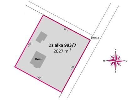 Nowoczesny parterowy dom z garażem 26 ar działka