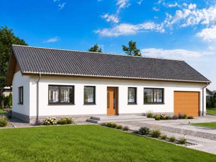 Nowoczesny dom pod lasem 107 m działka 1000 m